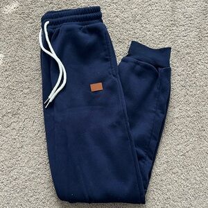 navy blue sweatpants